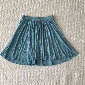 Dusty blue skirt